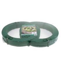 Itens Arranjo de carro de espuma floral anel duplo 55×39cm Alt.6cm 1 peça