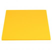 Painéis de design de espuma floral plug-in tamanho amarelo 34,5 cm × 34,5 cm 3 unidades