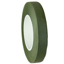 Itens Fita para flores OASIS®, fita para flores autoadesiva, verde musgo L13mm C27,5cm 2 peças