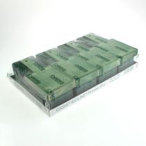 Itens Tijolos de espuma florais com base de madeira 21cm x 9cm x 8cm 8 un