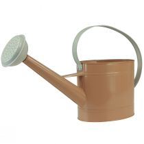 Itens Regador decorativo de metal, estilo vintage, marrom claro, 52,5 cm - vaso para decoração de mesa e decoração de verão.