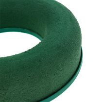 Coroa de anel de espuma floral verde H2.5cm Ø17cm 6pcs