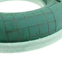 Itens Anel de espuma floral guirlanda verde plug-in massa Ø42cm 2 un