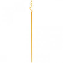 Itens Estaca para orquídeas, de plástico, laranja, para suporte de orquídeas trepadeiras, 64 cm de altura.