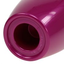 Itens Vaso de orquídea brilhante Ø12,5cm cereja 1ud