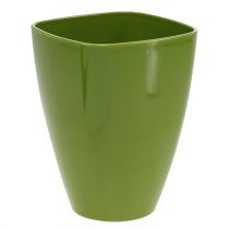 Itens Vaso de orquídea brilhante Ø12,5cm verde oliva, 1 peça