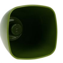 Itens Vaso de orquídea brilhante Ø12,5cm verde oliva 1 unidade