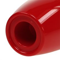 Itens Vaso de orquídea brilhante Ø12,5cm vermelho, 1 un.