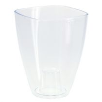 Itens Vaso de orquídea brilhante Ø12,5cm transparente 1ud