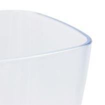 Itens Vaso de orquídea brilhante Ø12,5cm transparente 1ud