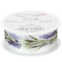 Itens Fita de organza, fita de chiffon, fita decorativa, lavanda, 40mm, 20m