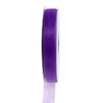 Itens Fita de organza com ourela 1,5cm 50m roxo médio