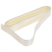 Itens Fita decorativa fita de presente fita creme ourela 15mm 3m