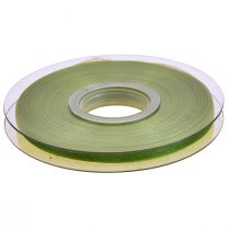 Itens Fita de organza fita de presente verde borda tecida verde oliva 6mm 50m