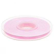 Itens Fita de organza fita de presente fita rosa ourela 6mm 50m