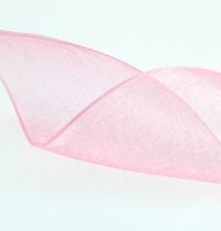 Itens Fita de organza fita de presente fita rosa ourela 40mm 50m