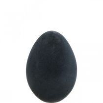 Itens Ovo de Páscoa plástico decoração ovo preto flocado 25cm