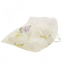 Itens Ovos de Páscoa para pendurar com motivos florais Decoração de Páscoa 12uds