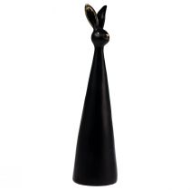 Itens Coelhinho da Páscoa ouro preto coelhinho decoração de Páscoa Ø10cm Alt.42cm