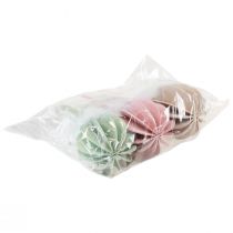 Itens Coelhinho da Páscoa decoração de mesa coelhinho de madeira colorido 5,5×15cm 3 un