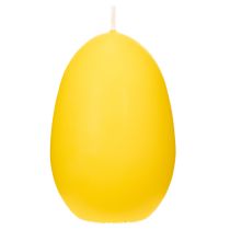Itens Vela em formato de ovo de Páscoa para decoração de sala de estar, atraente e perfeita para a Páscoa, 9 cm, 20 h, 6 unidades.