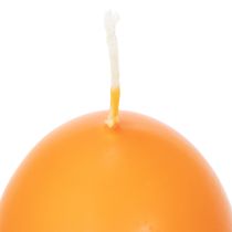 Itens Vela em formato de ovo para decoração de Páscoa, perfeita para criar um ambiente festivo em casa, 9 cm, 20 h, 6 unidades.