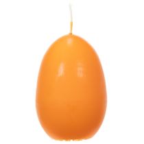 Itens Vela em formato de ovo para decoração de Páscoa, perfeita para criar um ambiente festivo em casa, 9 cm, 20 h, 6 unidades.