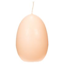 Itens Velas de Páscoa em formato de ovo, com estampa de pêssego, Ø6cm, A9cm, 6 unidades
