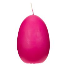 Itens Vela em formato de ovo, ideal para decoração de mesa na Páscoa e como presente. 9cm 20h 6 unidades
