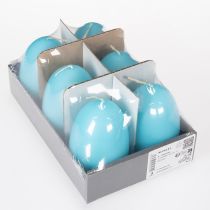 Itens Vela em formato de ovo de Páscoa - Ideia festiva para uma alegre celebração de Páscoa - 9 cm - 20 h - 6 unidades