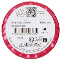 Itens Vela pilar PURE feita de cera natural para um ambiente aconchegante, 13 cm