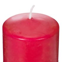 Itens Vela pilar PURE, vela de cera natural para um ambiente aconchegante em casa, 9 cm