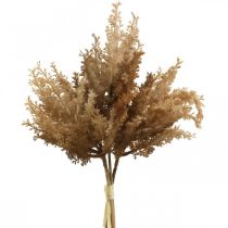 Grama artificial de pampa marrom decoração seca grama ornamental 35cm 4 unidades