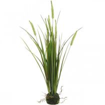 Grama de junco artificial com planta artificial de raiz H63cm