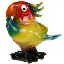 Estatueta de papagaio 11,5 cm colorida 1p