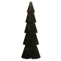 Árvore de Natal de papel Árvore de Natal de papel Preto Alt.60cm