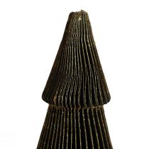 Árvore de Natal de papel Árvore de Natal de papel Preto Alt.60cm