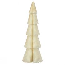 Árvore de Natal de papel Árvore de Natal de papel branca, dourada Alt.60cm