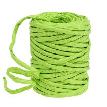 Cordão de papel 6mm 23m verde maçã