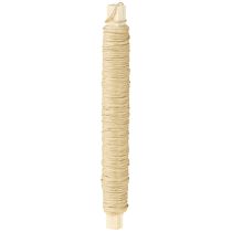 Itens Fio de cabo de papel enrolado Ø0,8mm 22m natureza