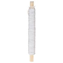 Itens Fio de papel enrolado Ø0,8mm 22m branco