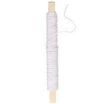Itens Fio de papel enrolado Ø0,8mm 22m branco