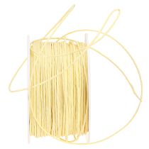 Itens Fio de papel enrolado Ø2mm 100m champanhe