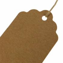 Itens Placa de papel para etiqueta de presente 9,5/8 cm 100 un