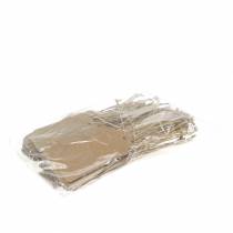 Itens Placa de papel para etiqueta de presente 9,5/8 cm 100 un