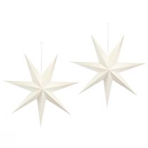 Itens Decorações de estrelas de papel para um ambiente festivo, para pendurar.