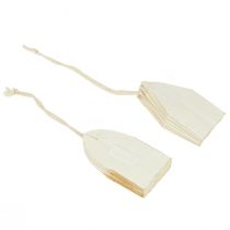 Itens Estrelas de papel, enfeites de Natal, ornamentos para árvore, branco e dourado, 15 cm, 6 peças