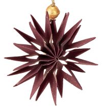 Itens Estrelas decorativas de papel para pendurar, perfeitas para decorações festivas.