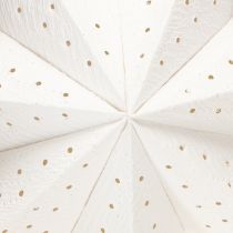 Itens Estrelas de papel para iluminar decorações natalinas festivas.