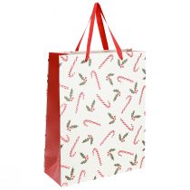 Itens Saco de papel para presente, bastões de doces 26 × 10 × 32 cm 2 unidades